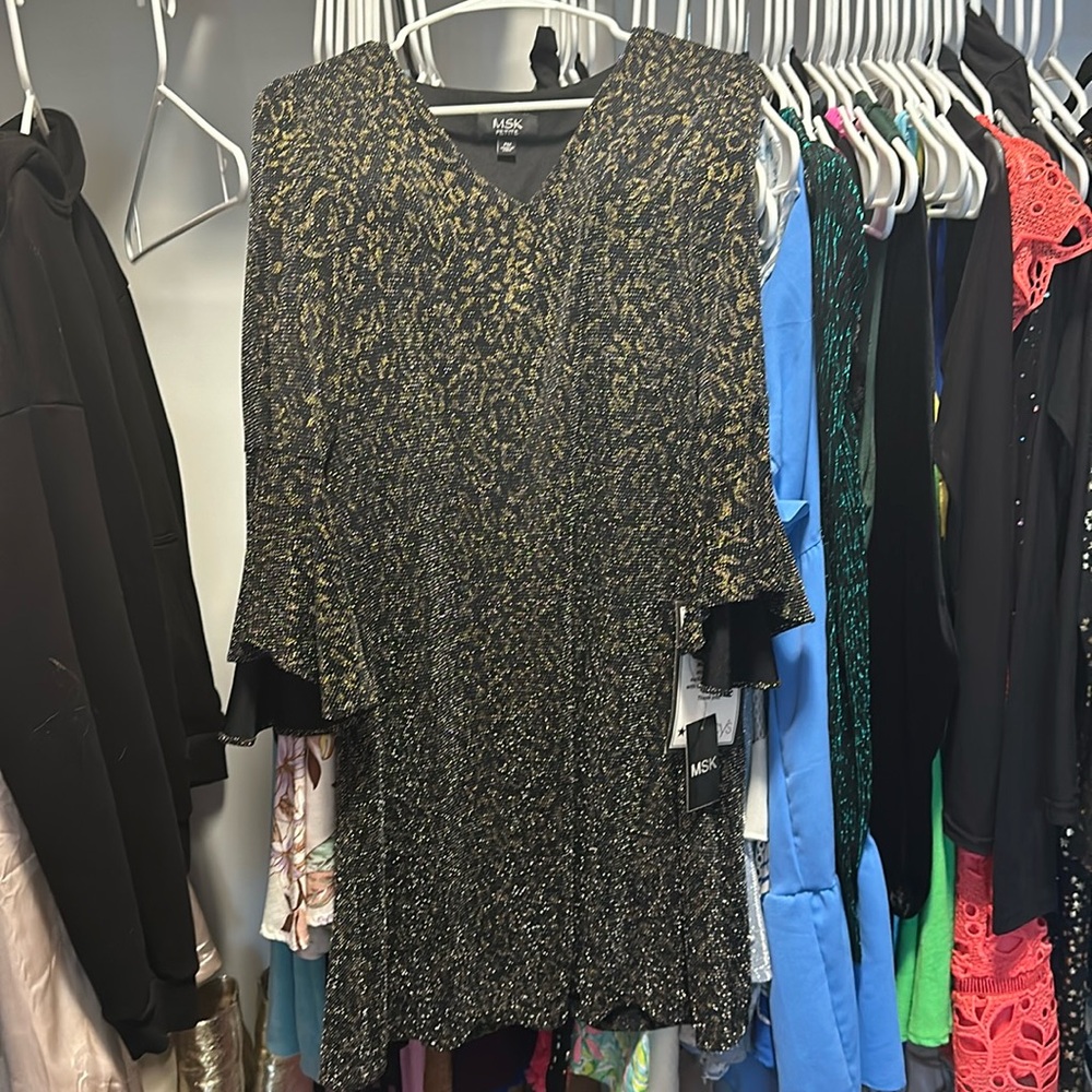 Black and Gold dress
